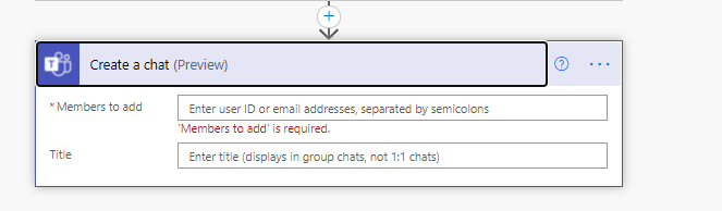 Sending Teams Message to Any User from a Specific User from PowerAutomate